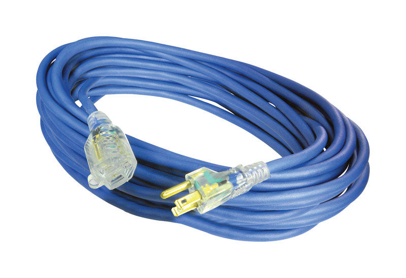 EXT CORD 50' BLU