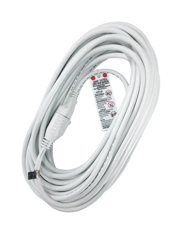 EXT CORD 50' WHT