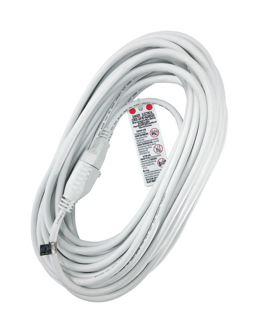 EXT CORD 50' WHT