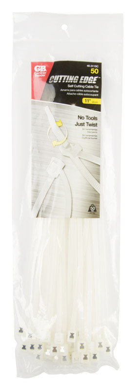 SELFCUT CABLE TIE 11" CL