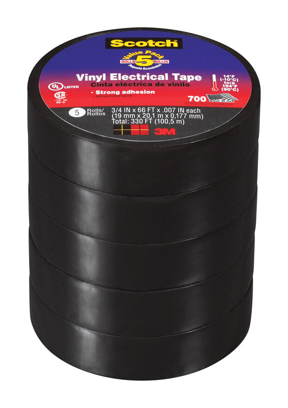 ELECTRICAL TAPE 66' BLK