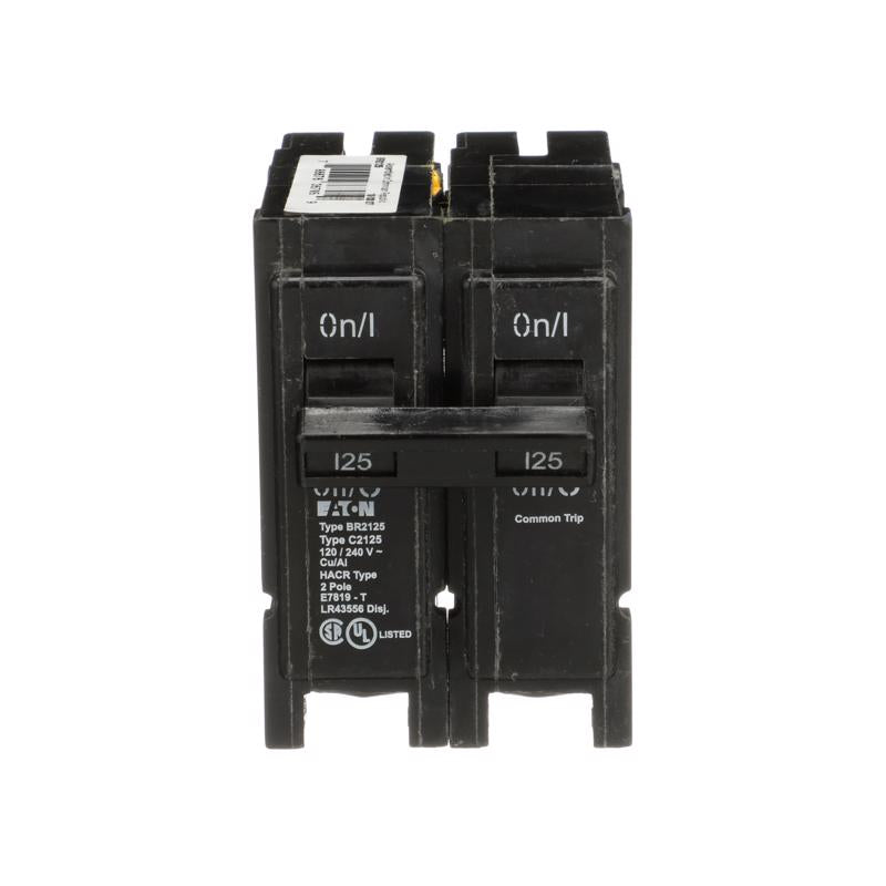 Eaton 125 amps Plug In 2-Pole Circuit Breaker