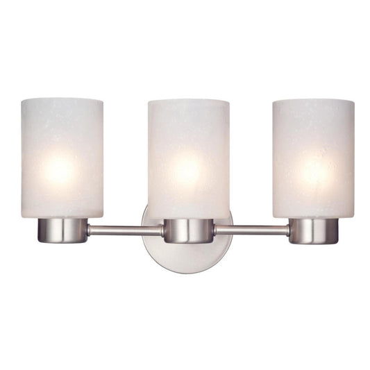 WALL SCONCE BR NCKL 3LT