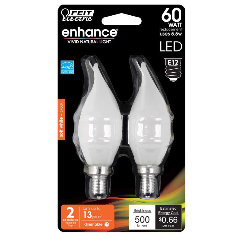 LED BULB CA10 E12 10W