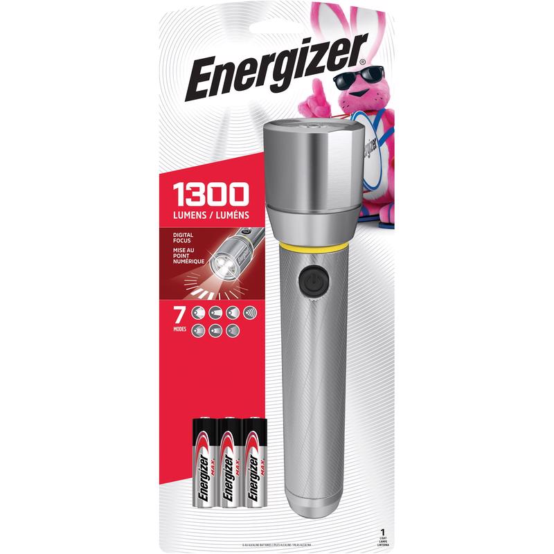 FLASHLIGHT 1300L GRY AA