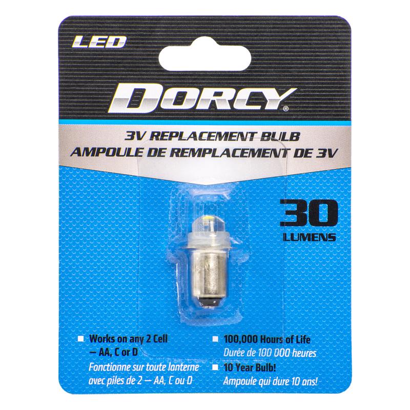FLASHLIGHT BULB 3V WHT