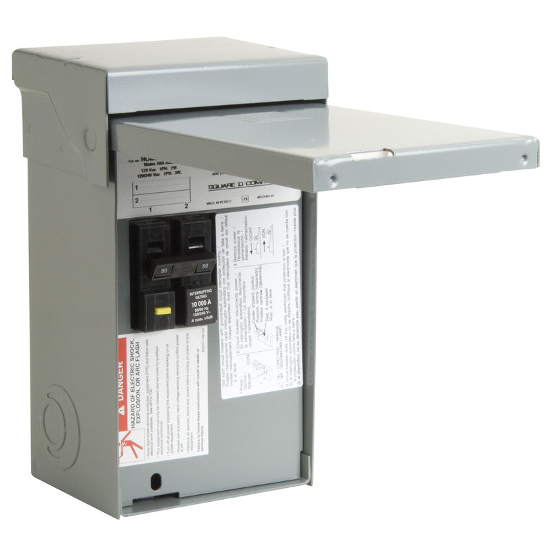 MAIN LUG LD CNTR 50A 2SP