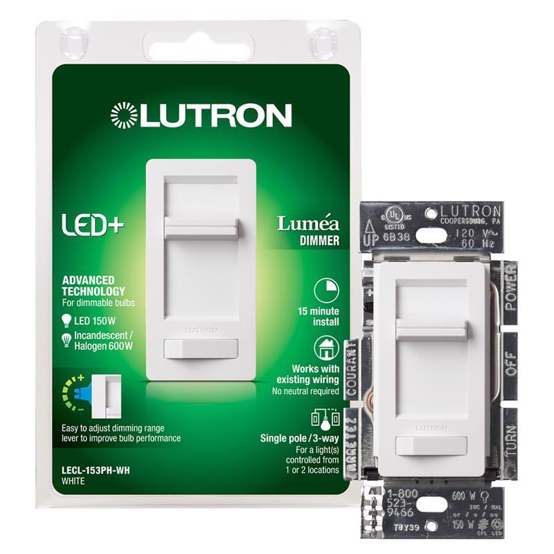 DIMMER SWITCH 3-WAY WHT