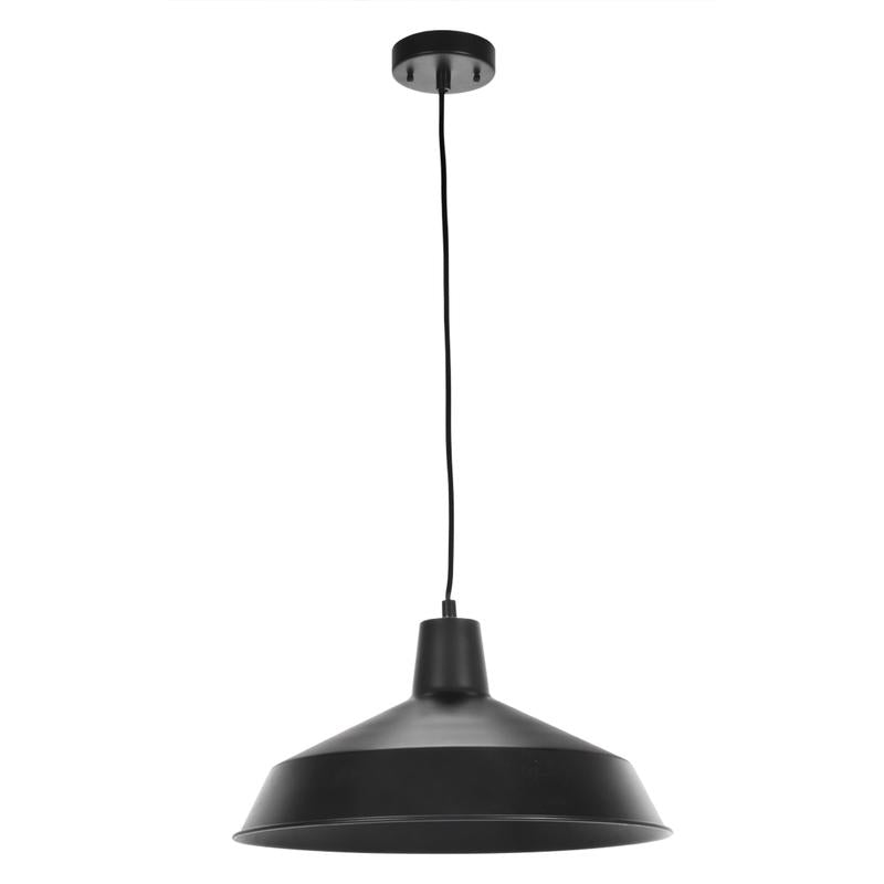 PENDANT LIGHT BLK BARNYA
