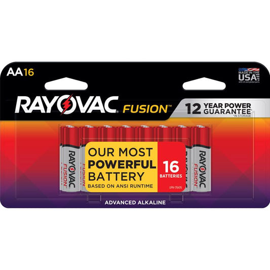 BATTERY AA RAYO 16PK
