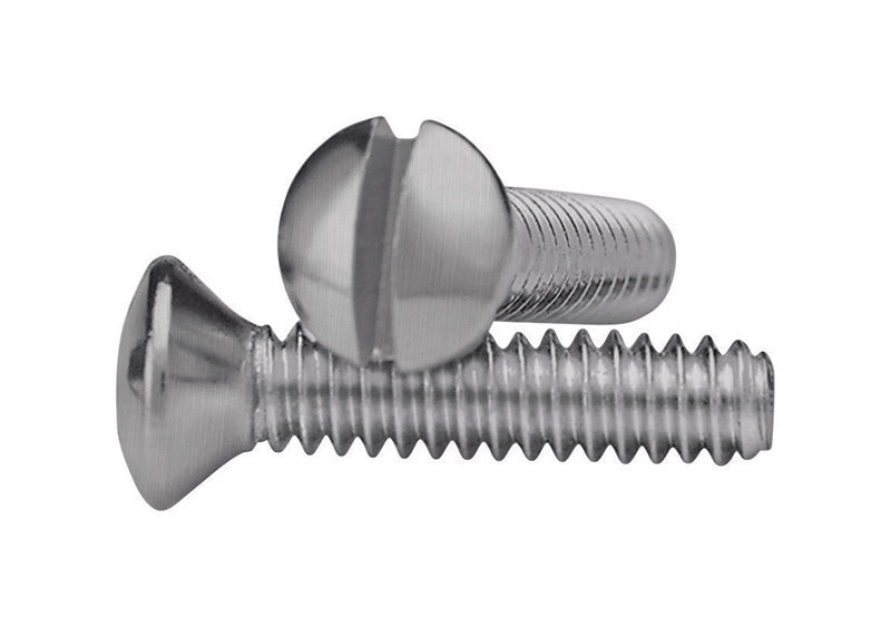 SCREW WALLPLATE 1/2" NKL