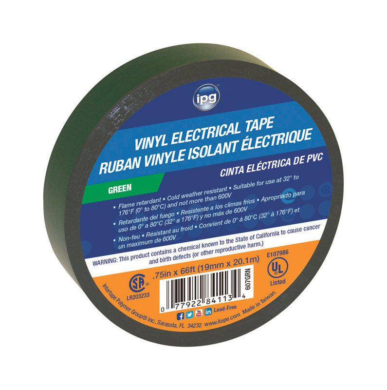 ELECTRICAL TAPE 60' GRN
