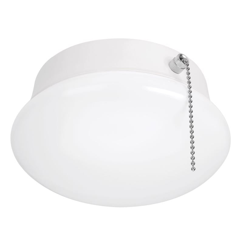 CEIL SPIN LIGHT WHT 7"W