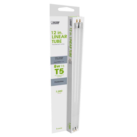 BULB FLUO T5 G5 12"CW 8W