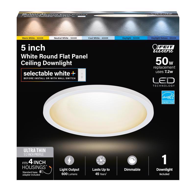 RETRO RECESS LIGHT 4" WH