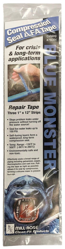 COMP SEAL TAPE 1X12 BLU