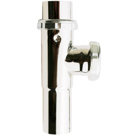 TEE/TAILPIECE 1-1/2X6 BR