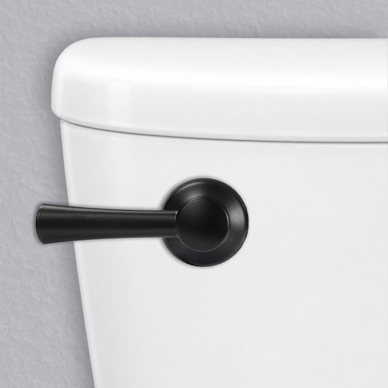 FLUSH HANDLE BLK MTL