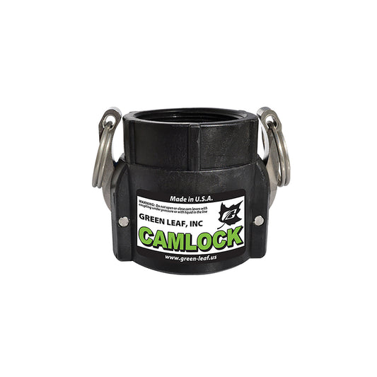 Green Leaf D Series 1-1/2 in. Female X 1-1/2 in. D Female Polypropylene Adapter Coupling 1 pk