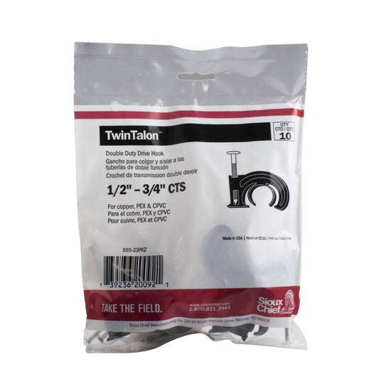 DRIVE HOOK 1/2" 10PK