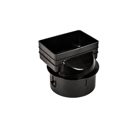 DOWNSPOUT ADPTR 6X POLY
