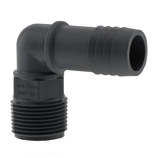 90D ELBOW 1X1 POLY