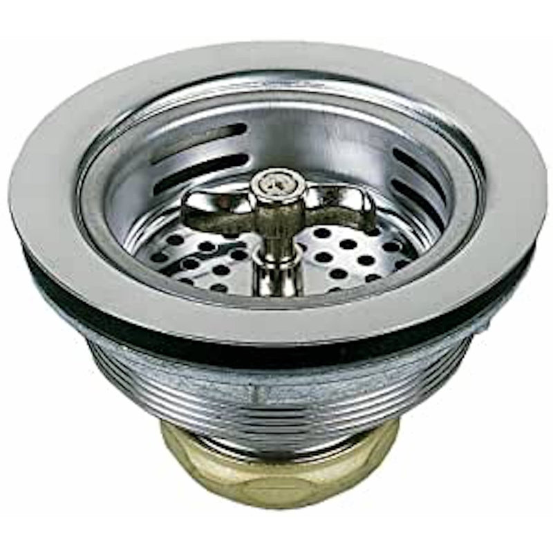 SINK STRAINER 3-1/2" SS