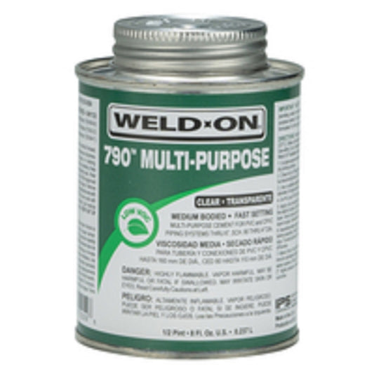 CEMENT CPVC/PVC 8OZ CLR