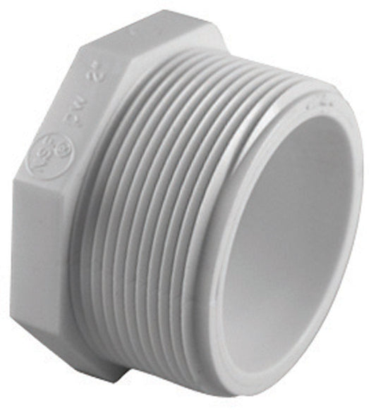 PLUG 2-1/2X PVC