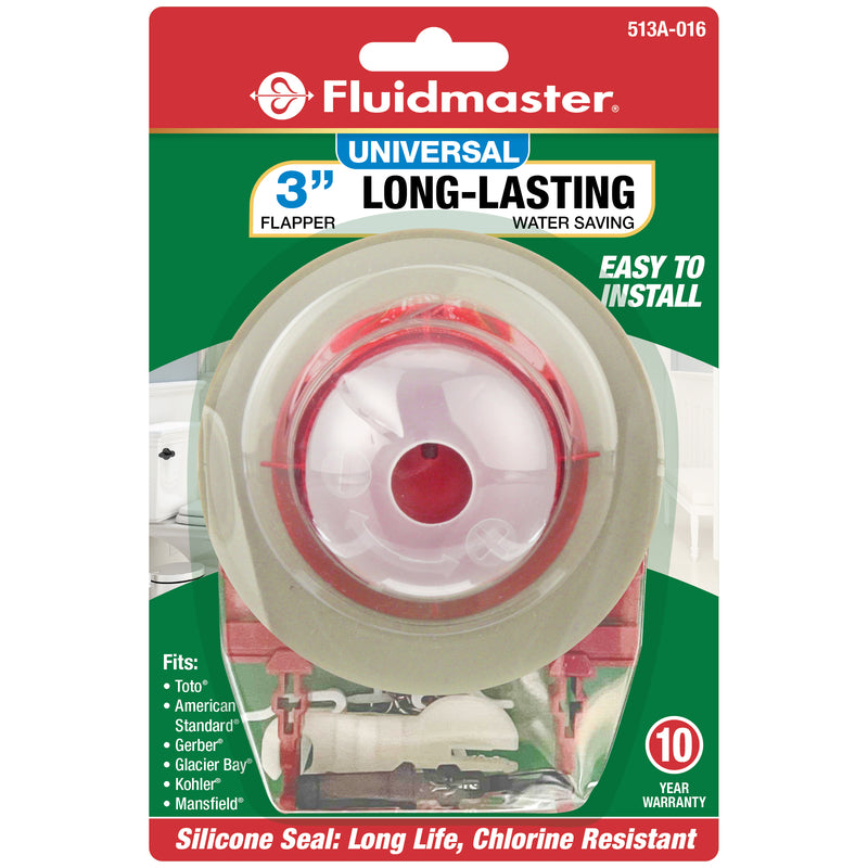 Fluidmaster Universal Toilet Flapper For Universal
