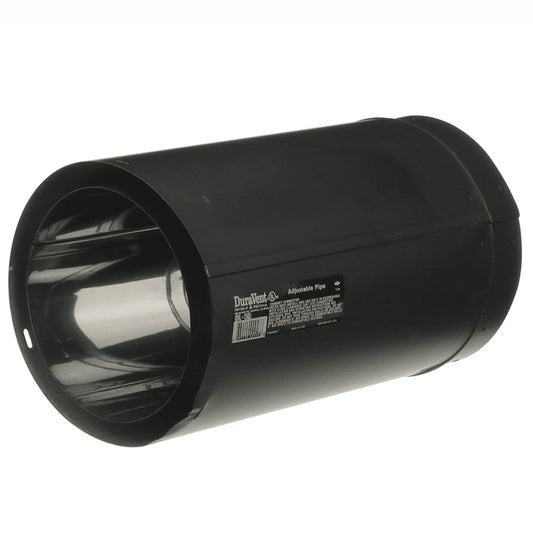 DuraVent DVL 6 in. D X 12 in. L Aluminum/Galvanized Steel Double Wall Stove Pipe