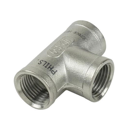 TEE STNLSS STL FIP 3/4"