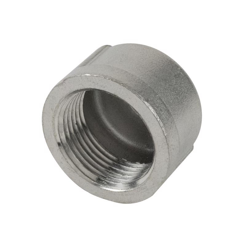B&K Proline 3/4 in. FIP in. Stainless Steel 4 in. L Cap