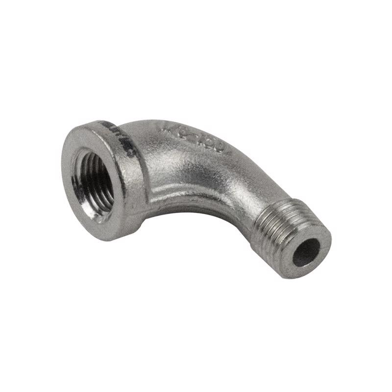 B&K Proline 1/4 in. MIP X 1/4 in. D FIP Stainless Steel 90 Degree Street Elbow