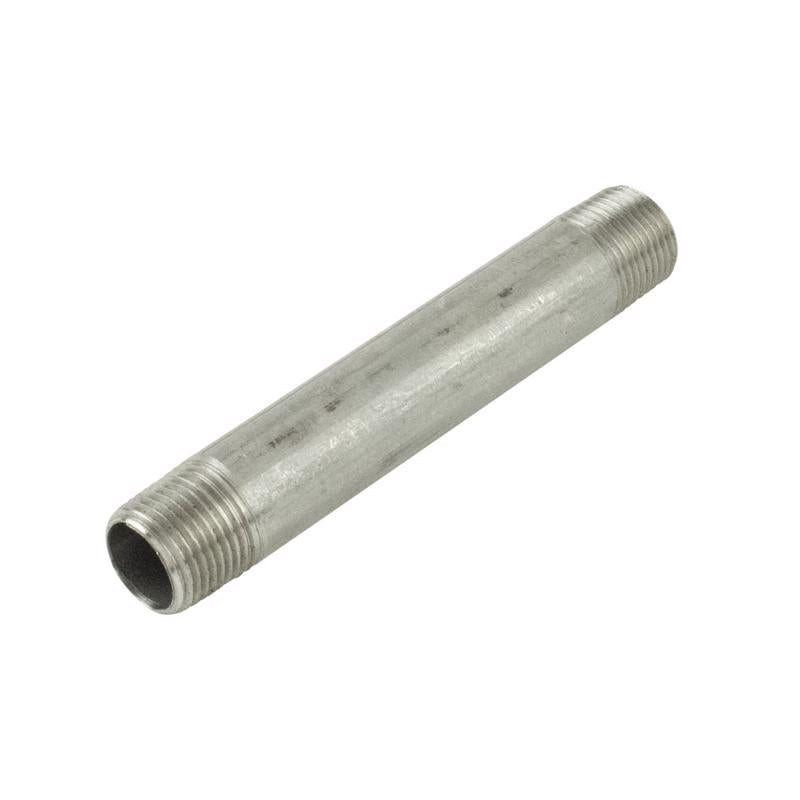 NIPPLE SS MIP 1/2X6"
