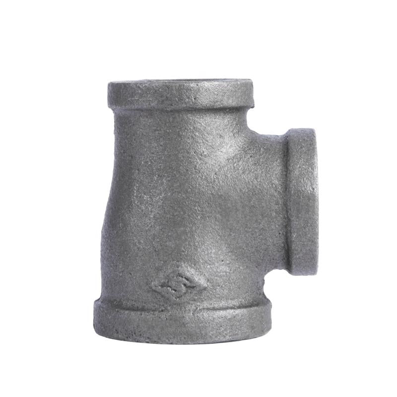 REDUC TEE 1-1/4X1 BLK