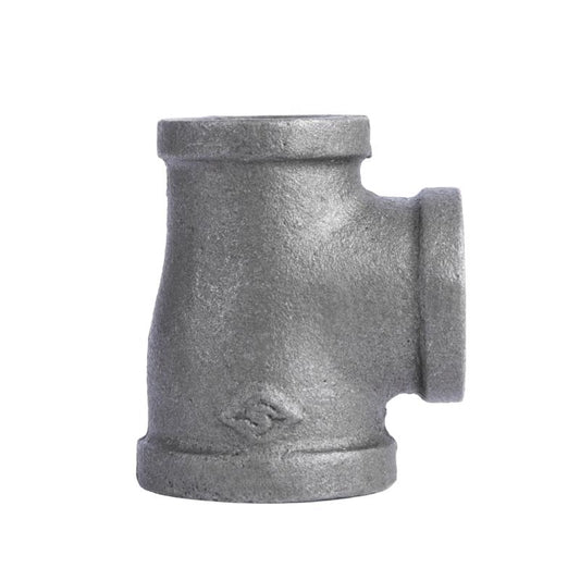 REDUC TEE 1-1/4X1 BLK