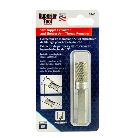 NIPPLE EXTRACTOR SET 1/2