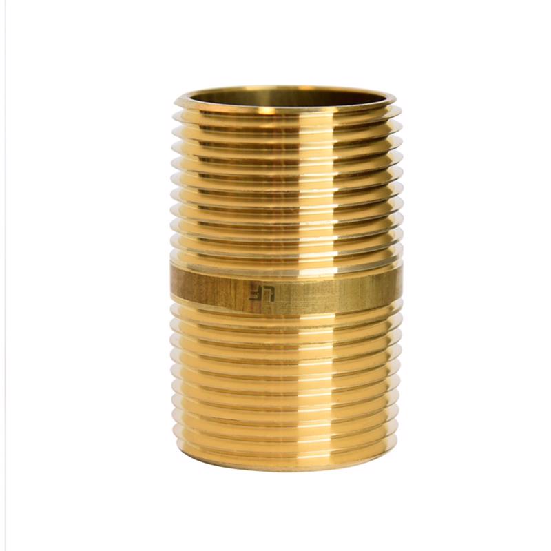 NIPPLE 1X2 YLWBRS
