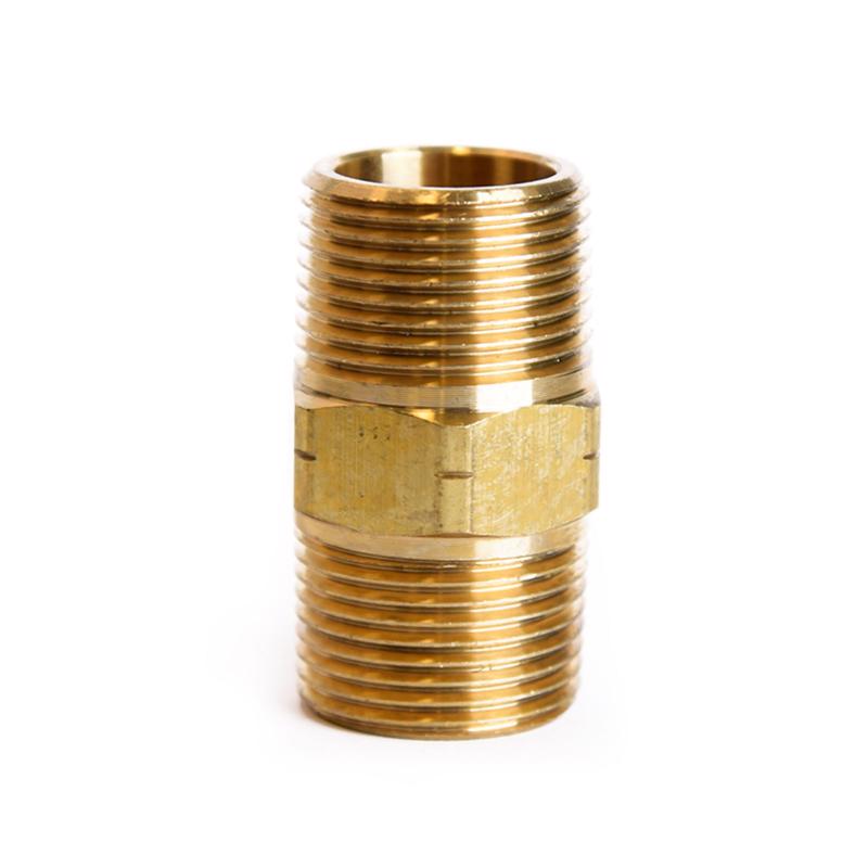 HEX NIPPLE 3/4 BRS