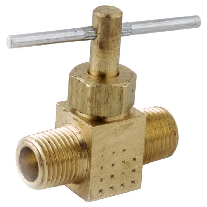 NEEDLE VLV 1/8X1/8 BRS