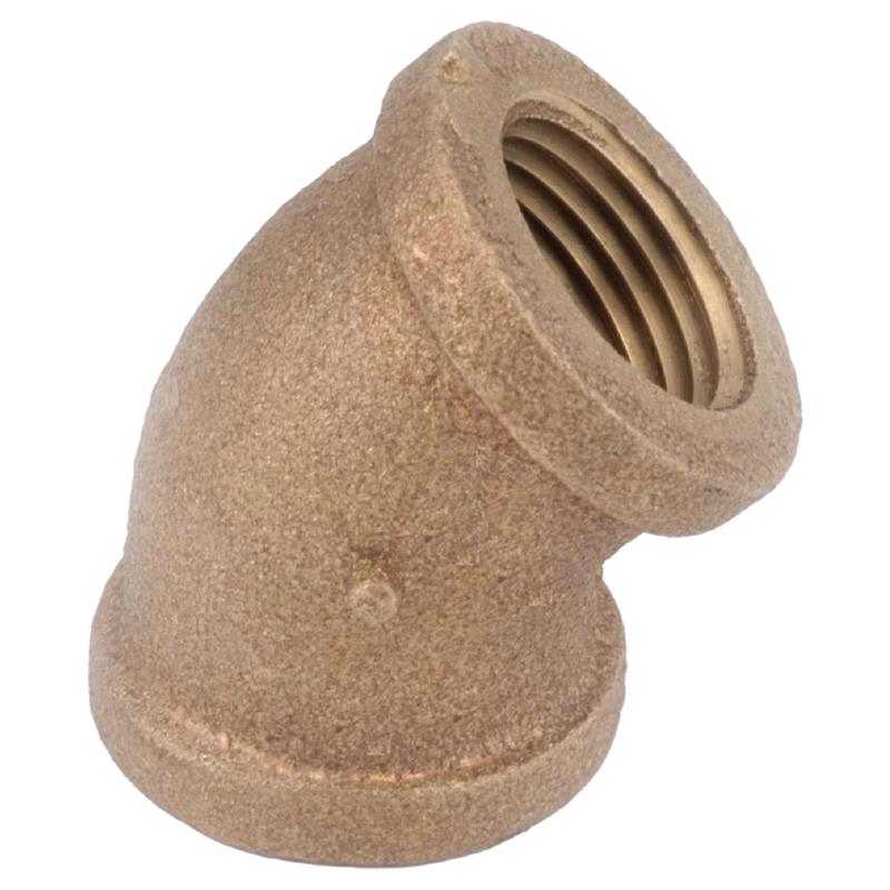 45D ELBOW 3/8X3/8 BRS