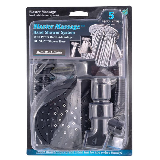 HNDHLD SHOWERHEAD BLK