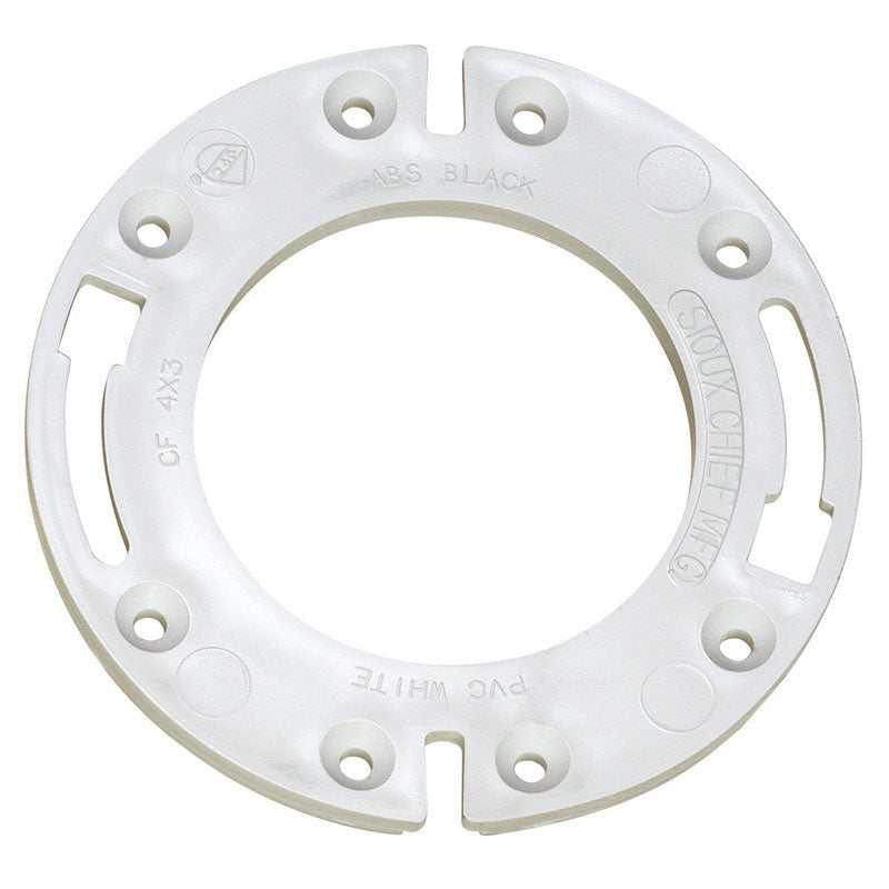 CLOSET FLANGE RING PVC