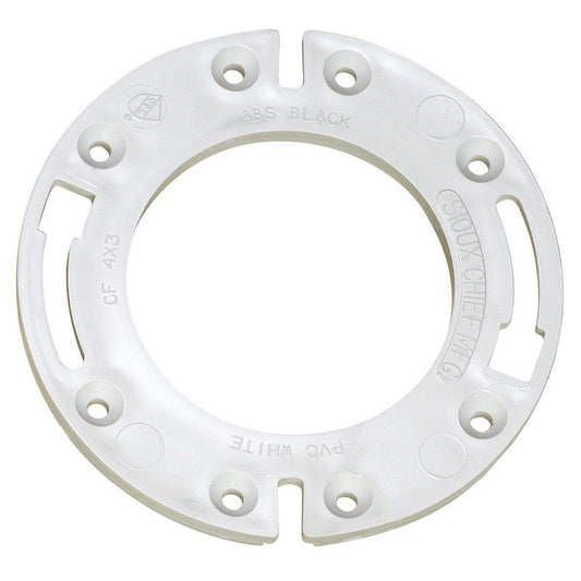 CLOSET FLANGE RING PVC