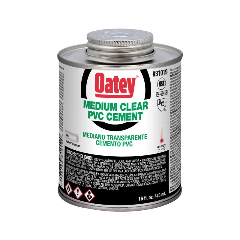 CEMENT PVC 16OZ CLR