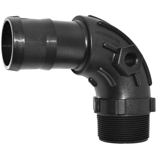 90D HOSE ELBOW 2X2 POLY