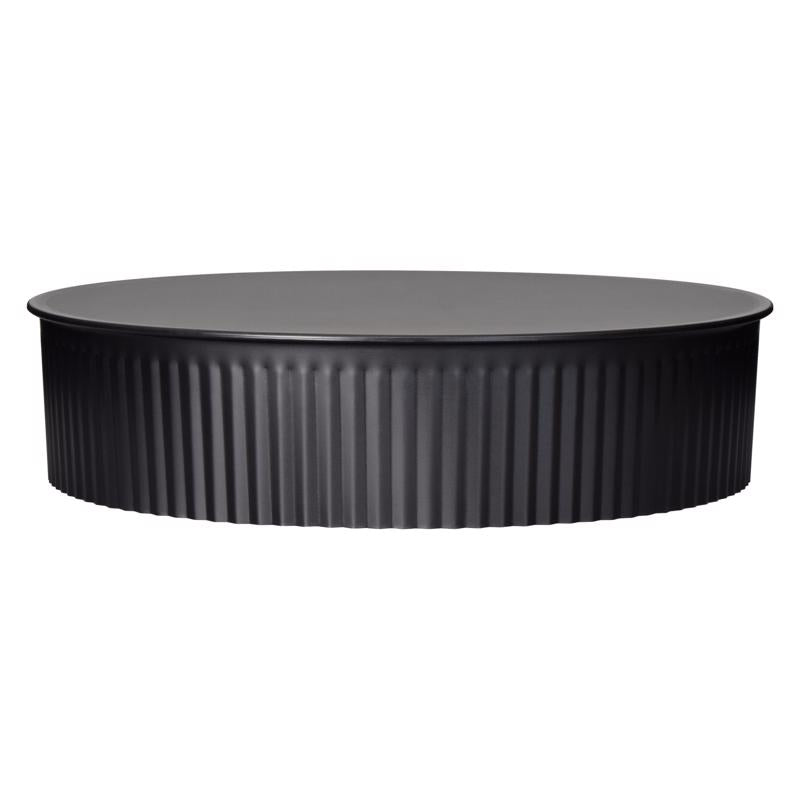 STOVE PIPE CAP CRMPD 8"