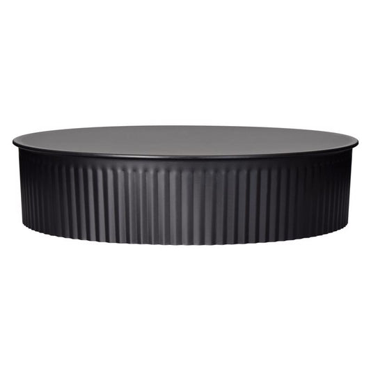 STOVE PIPE CAP CRMPD 8"