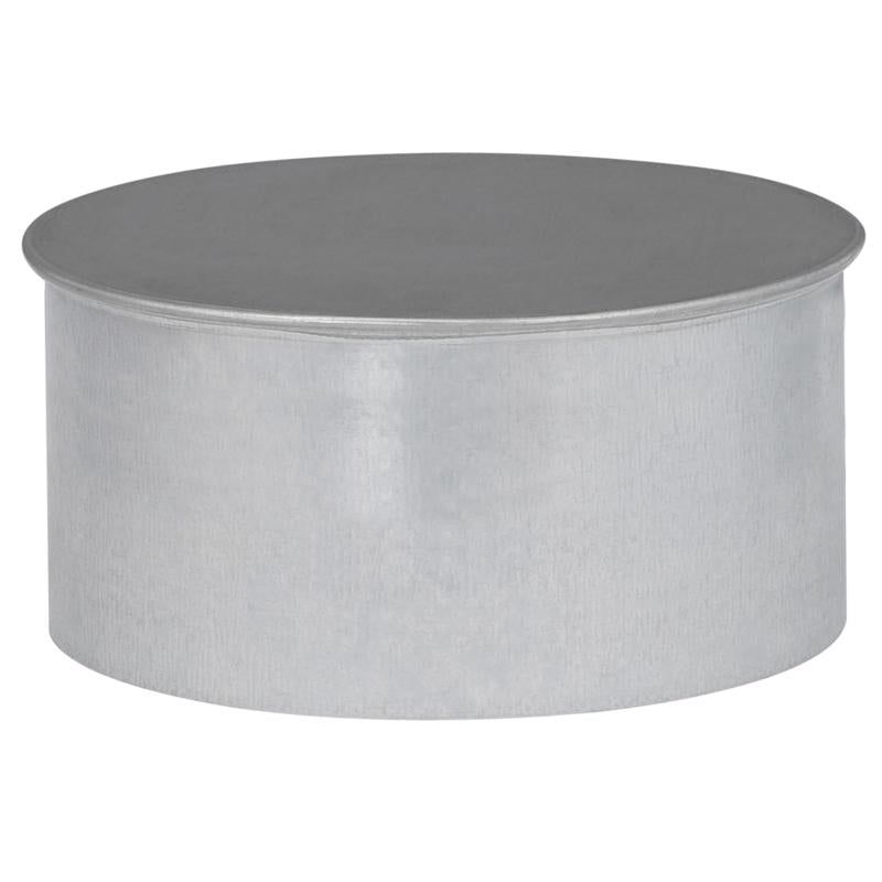 PIPE END CAP  4" GALV
